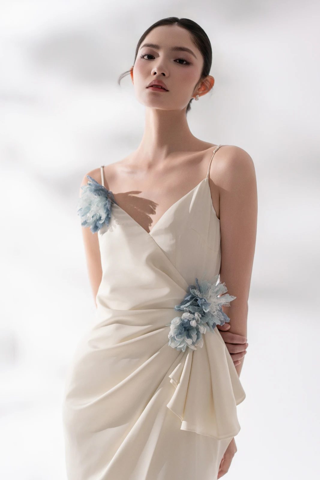 Aster Floral Applique Maxi Dress - MEAN BLVD