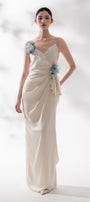 Aster Floral Applique Maxi Dress - MEAN BLVD