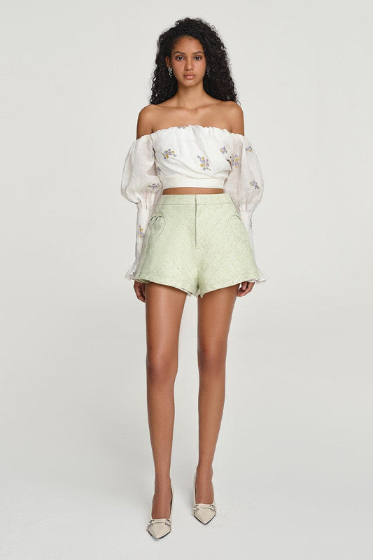 Atlantic Off-Shoulder Top - MEAN BLVD