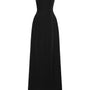 Au Strapless Semi-Heart Neck Silk Organza Floor Length Dress - MEAN BLVD