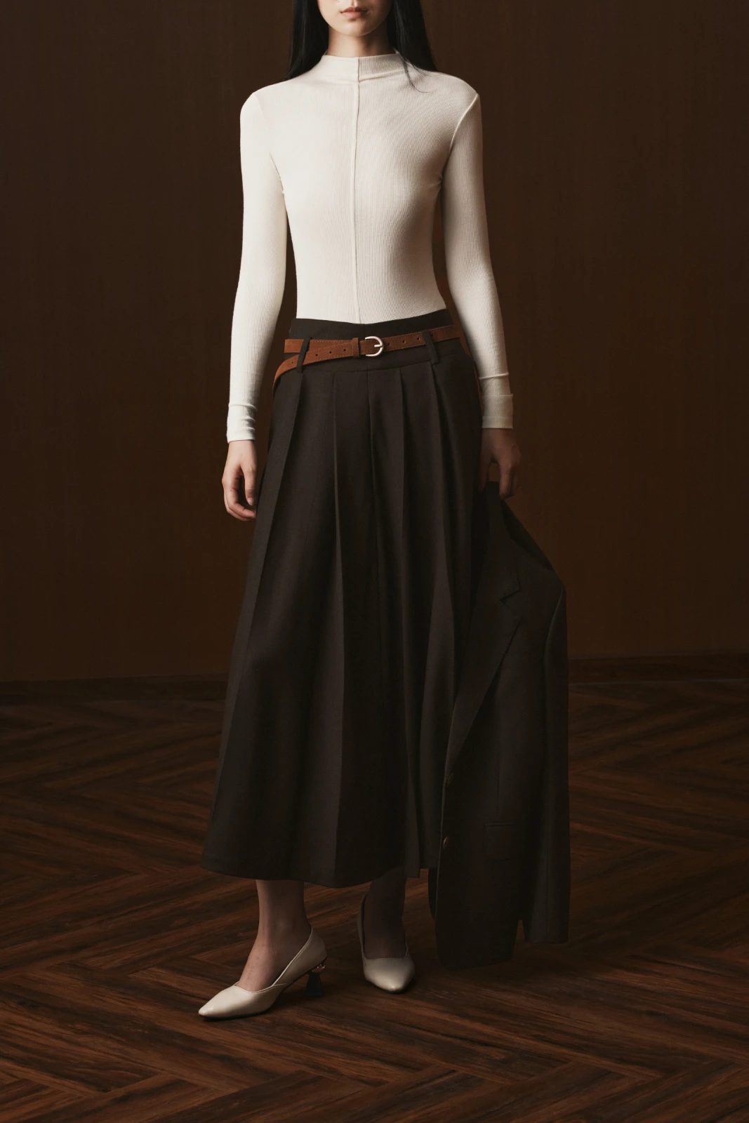 Auburn Pleated Skirt - MEAN BLVD