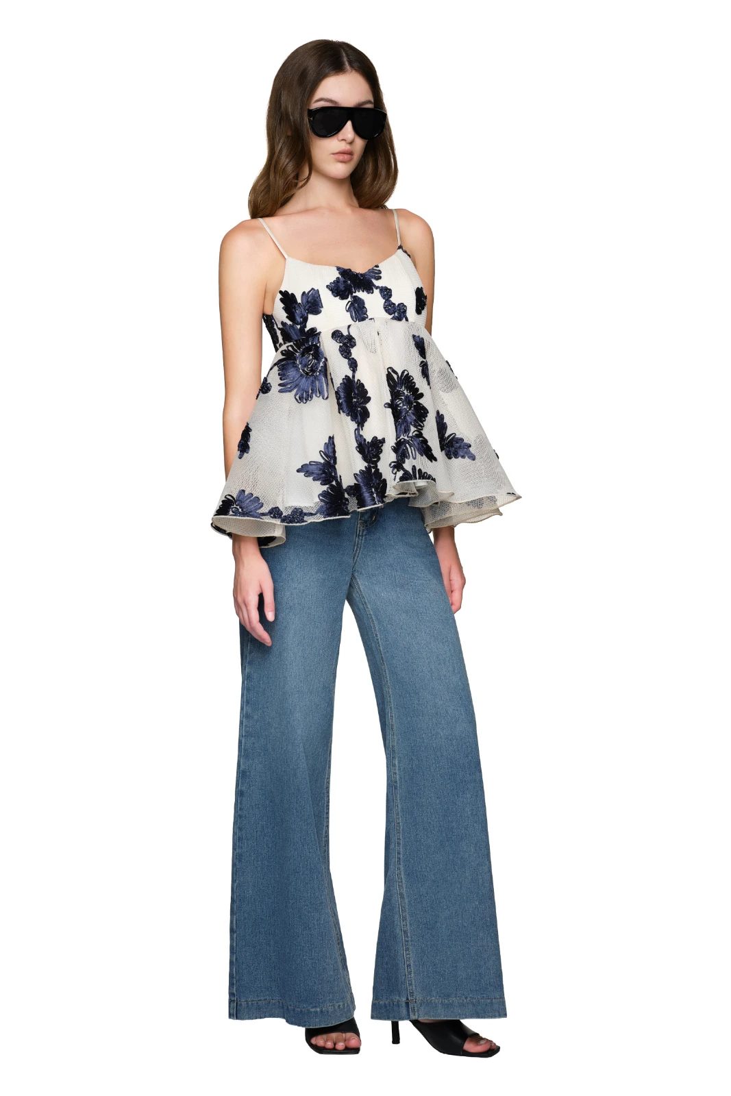 Aurelia Applique Top - MEAN BLVD