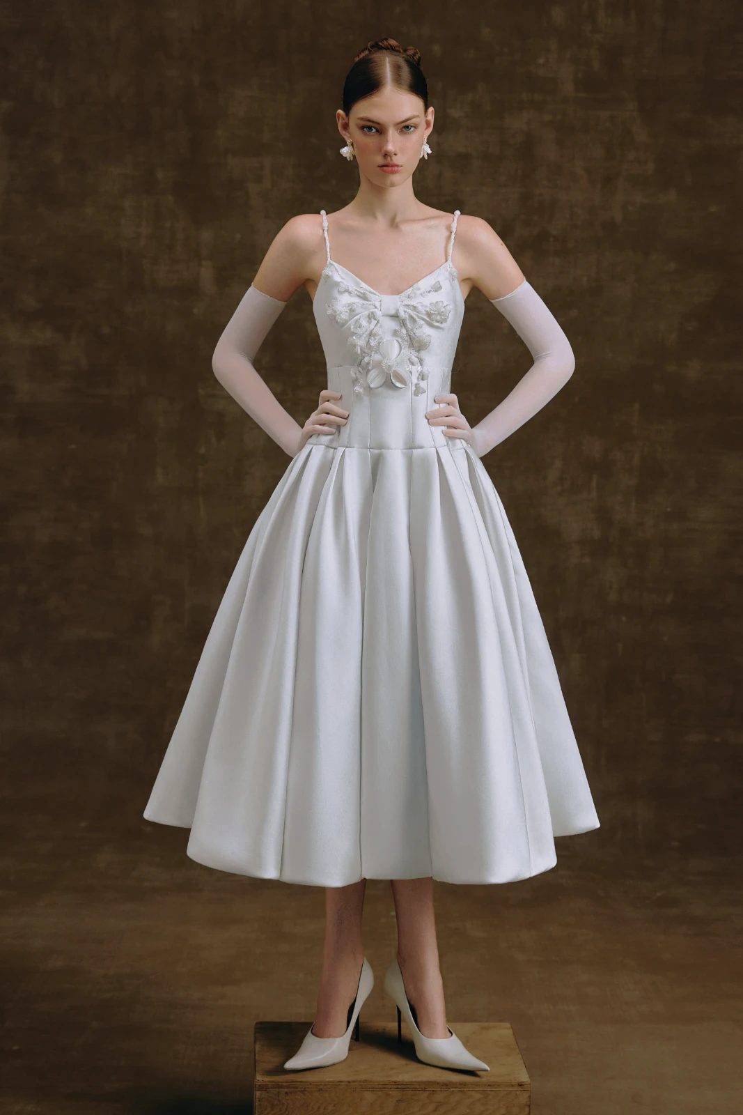 Ava Applique Midi Dress - MEAN BLVD