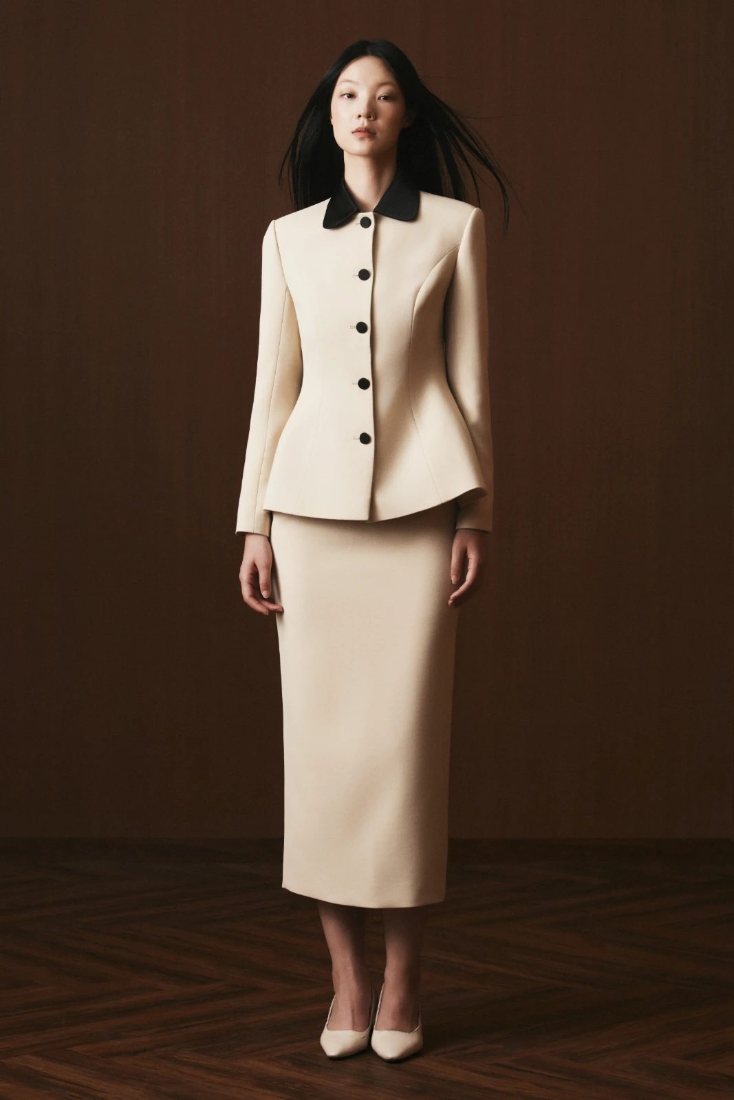 Aveline Peplum Jacket - MEAN BLVD