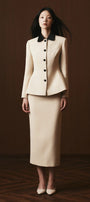 Aveline Peplum Jacket - MEAN BLVD