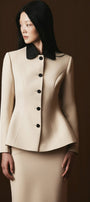 Aveline Peplum Jacket - MEAN BLVD