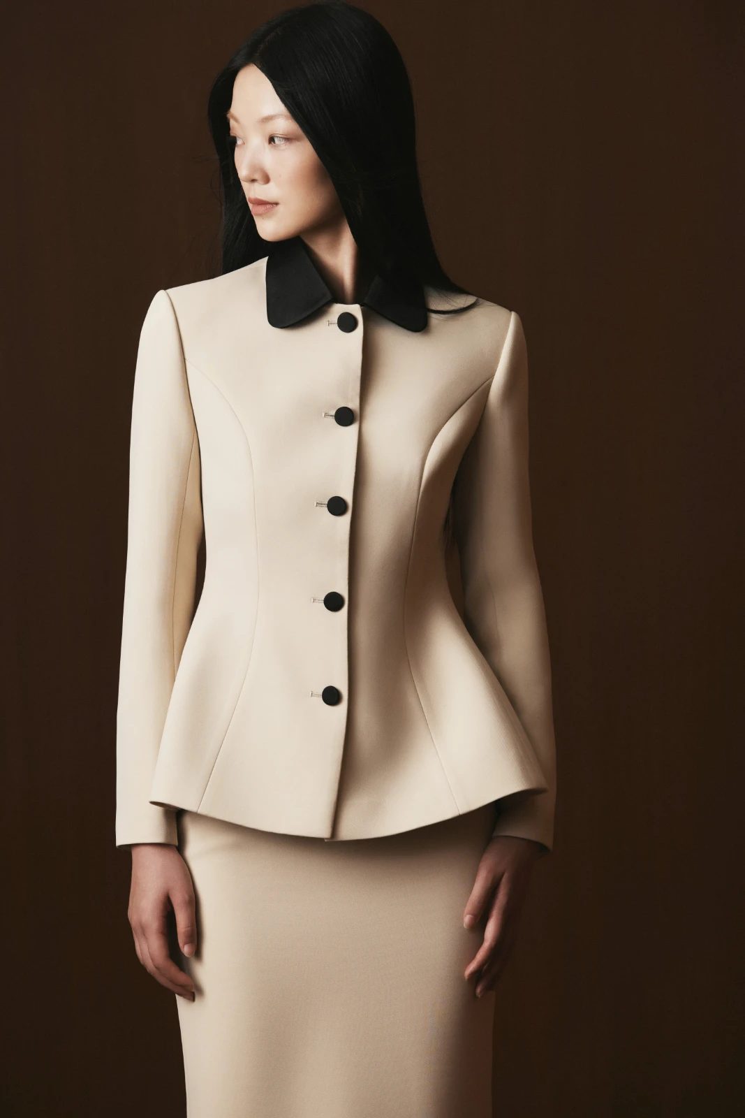 Aveline Peplum Jacket - MEAN BLVD