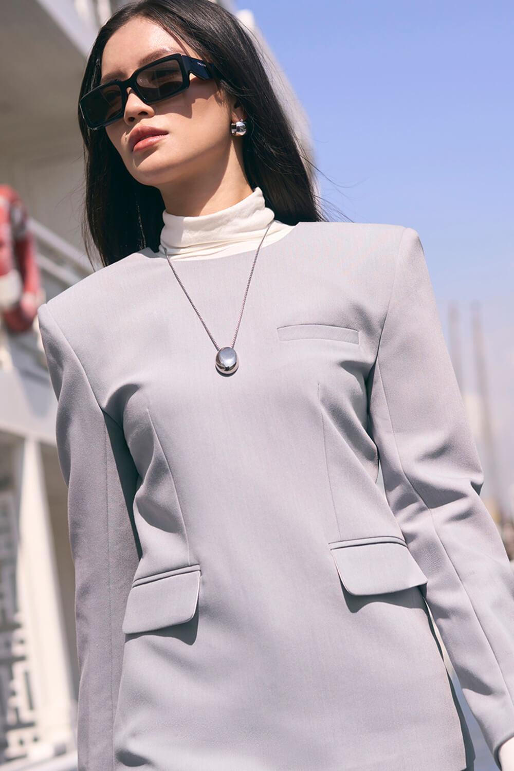 Avery Straight Flap Pocket Cotton Top - MEAN BLVD