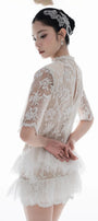 Azalea Floral Lace Mini Dress - MEAN BLVD