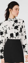 Azalea Straight Band Collar Silk Shirt - MEAN BLVD