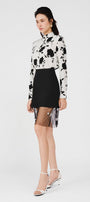 Azalea Straight Band Collar Silk Shirt - MEAN BLVD