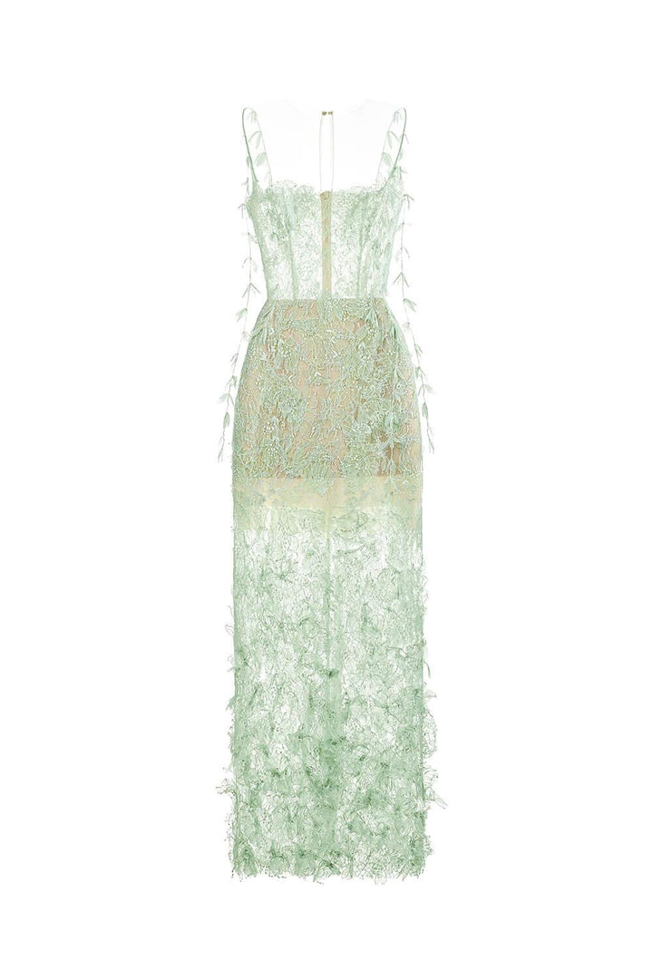 Bead Lace Pencil Dress | MEAN BLVD
