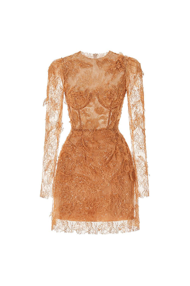 Beaded Lace Dress - MEAN BLVD