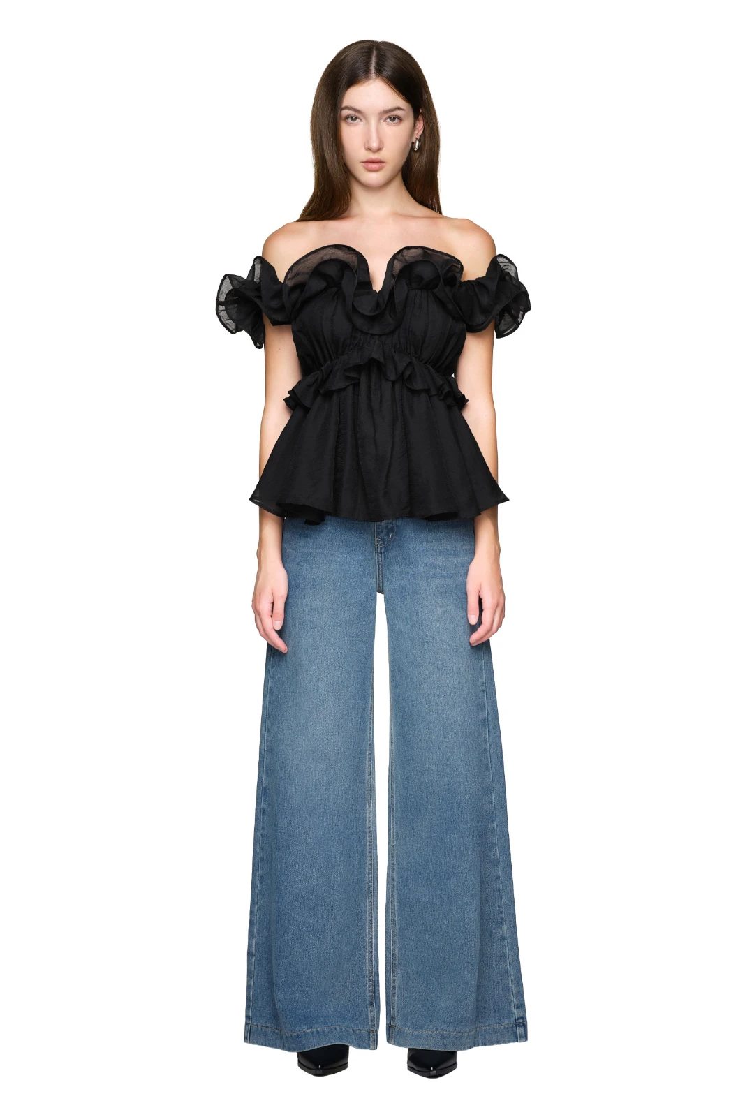 Beatrice Ruffle Top - MEAN BLVD