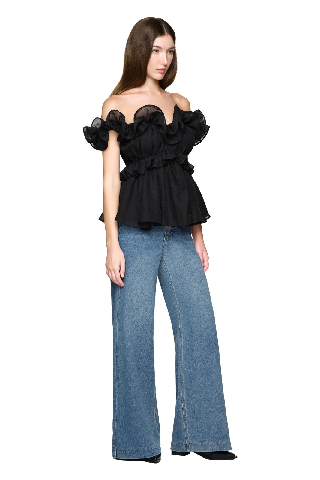 Beatrice Ruffle Top - MEAN BLVD