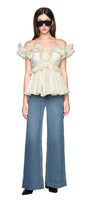 Beatrice Ruffle Top - MEAN BLVD