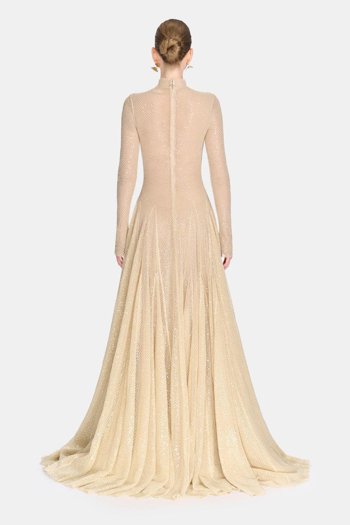 Beige Erytheia Dress - MEAN BLVD