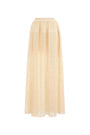 Beige Mesh Skirt - MEAN BLVD