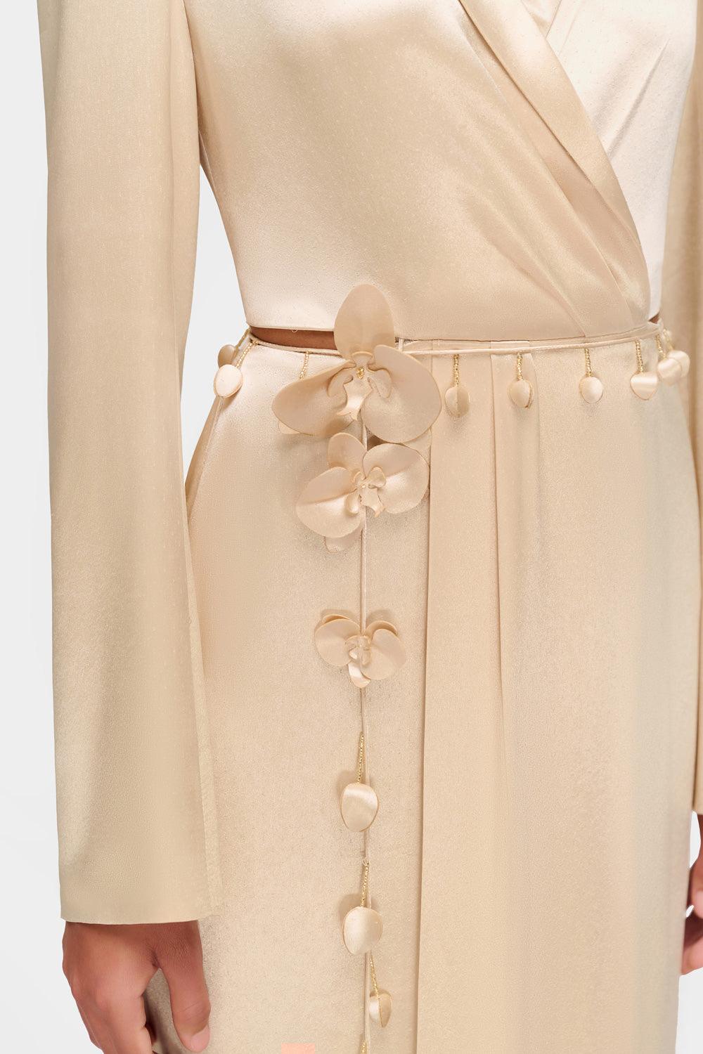 Beige Sarah Dress - MEAN BLVD