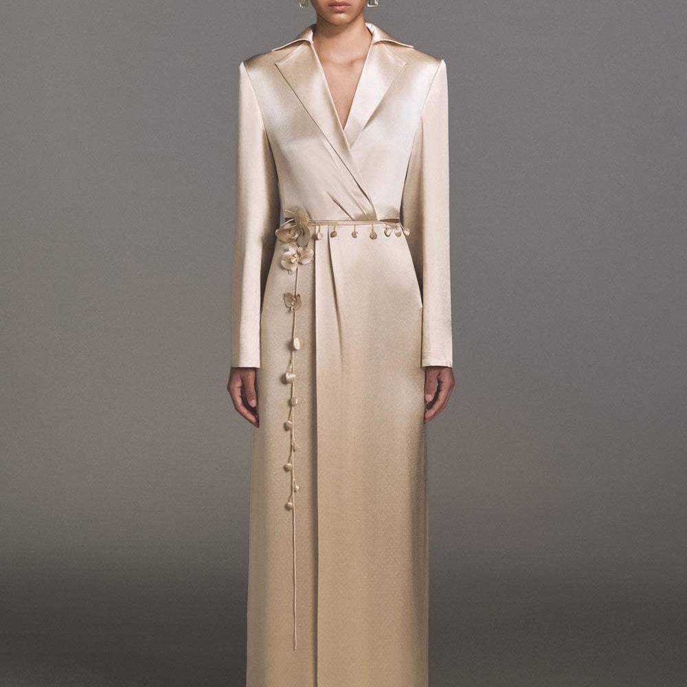 Beige Sarah Dress - MEAN BLVD