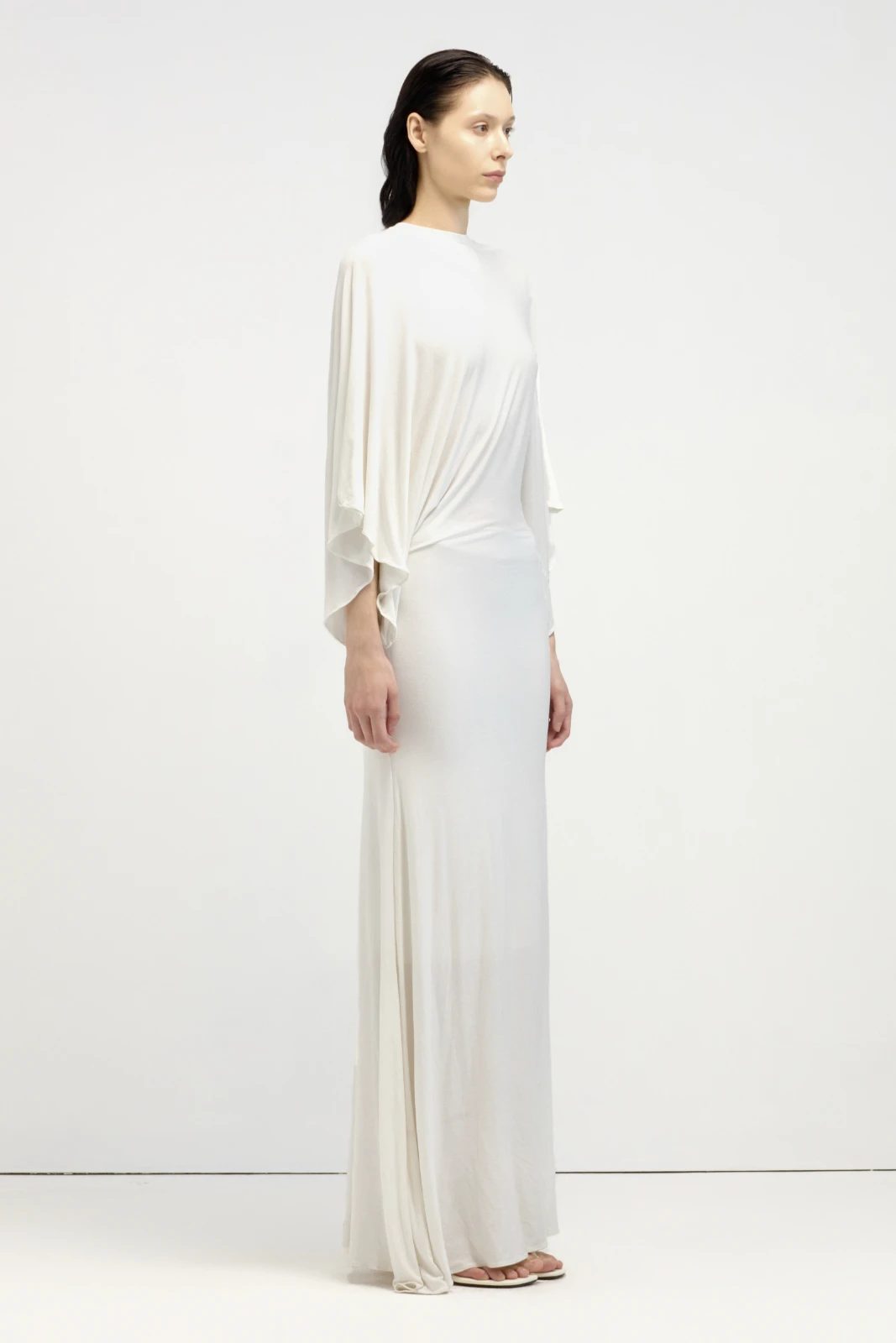 Berly Draped Maxi Dress - MEAN BLVD