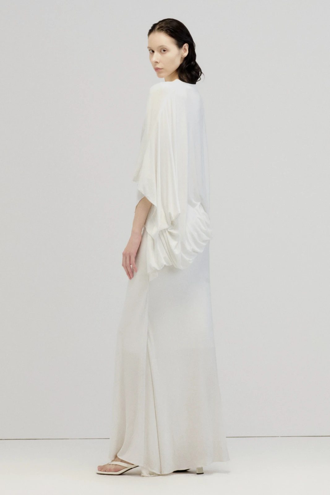 Berly Draped Maxi Dress - MEAN BLVD