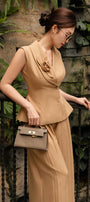 Bertha Peplum Set - MEAN BLVD