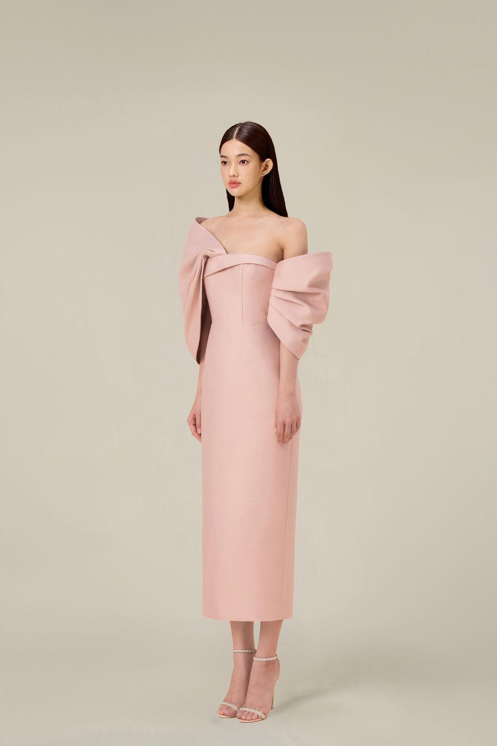 Women's Danna Sheath Drop Shoulder Polyester Midi Dress XS/S/M/L/XL Camel/Ivory/Black/Red/Pink MEAN BLVD M / Black Women's Danna Sheath Drop Shoulder Polyester Midi Dress XS/S/M/L/XL Camel/Ivory/Black/Red/Pink MEAN BLVD M / Black