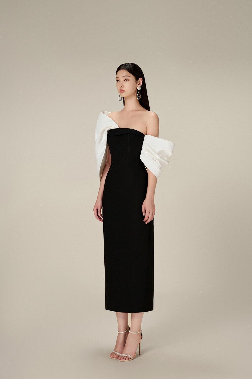 Women's Danna Sheath Drop Shoulder Polyester Midi Dress XS/S/M/L/XL Camel/Ivory/Black/Red/Pink MEAN BLVD M / Black Women's Danna Sheath Drop Shoulder Polyester Midi Dress XS/S/M/L/XL Camel/Ivory/Black/Red/Pink MEAN BLVD M / Black