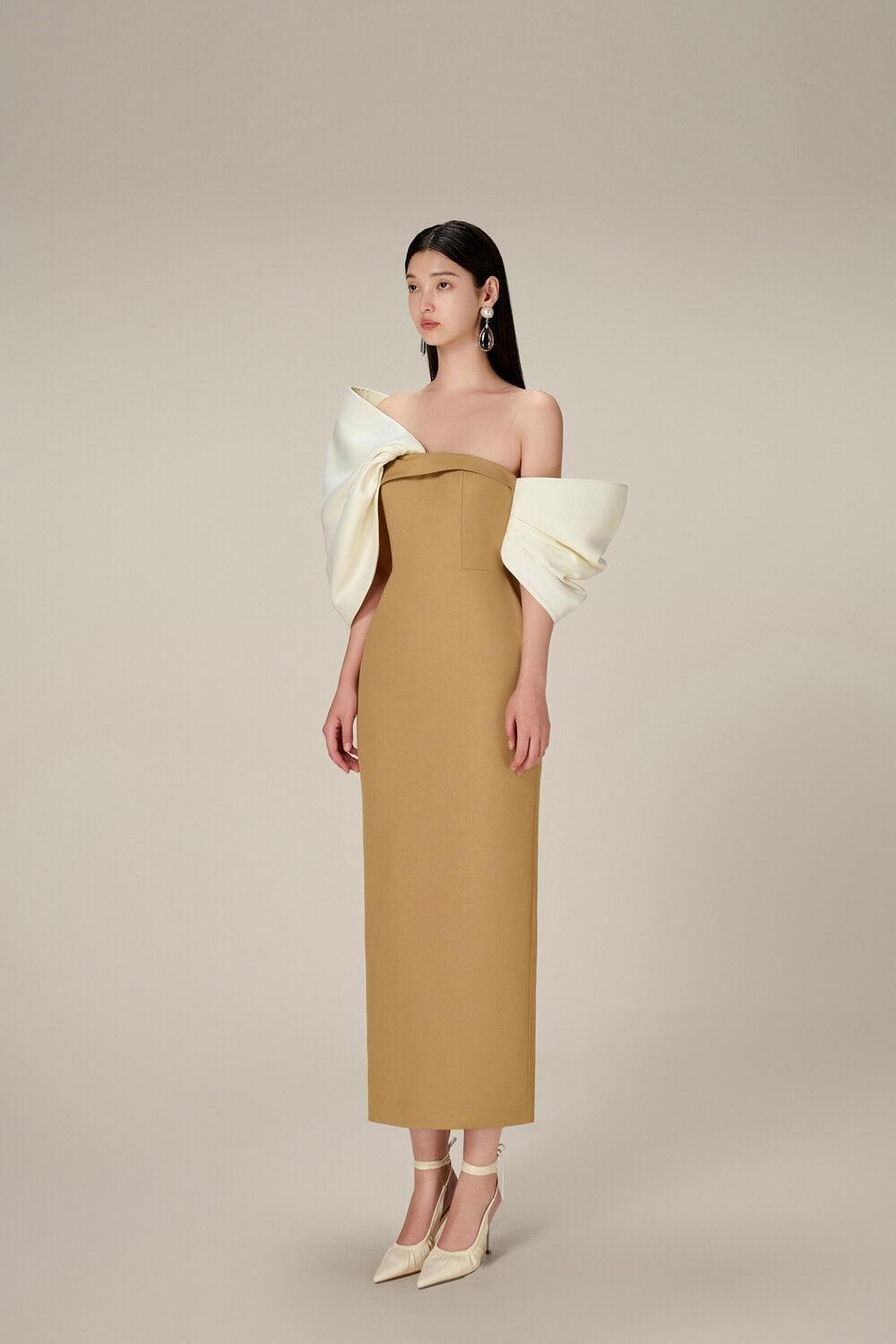 Women's Danna Sheath Drop Shoulder Polyester Midi Dress XS/S/M/L/XL Camel/Ivory/Black/Red/Pink MEAN BLVD M / Black Women's Danna Sheath Drop Shoulder Polyester Midi Dress XS/S/M/L/XL Camel/Ivory/Black/Red/Pink MEAN BLVD M / Black