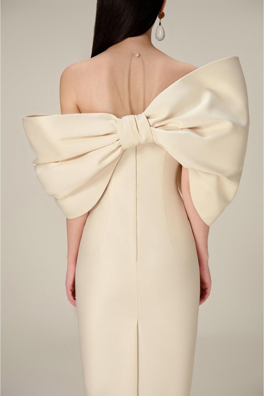 Black Big Bow Dress M Black Big Bow Dress M