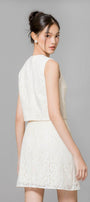 Billie Straight V-Neck Lace Top - MEAN BLVD