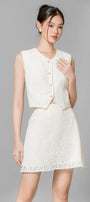 Billie Straight V-Neck Lace Top - MEAN BLVD