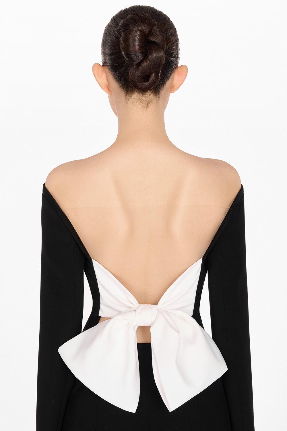 Women's A-Line Bow Cotton Polyester Mini Dress XS/S/M/L/XL Black Mean Blvd, Black / Xs Women's A-Line Bow Cotton Polyester Mini Dress XS/S/M/L/XL Black Mean Blvd, Black / Xs