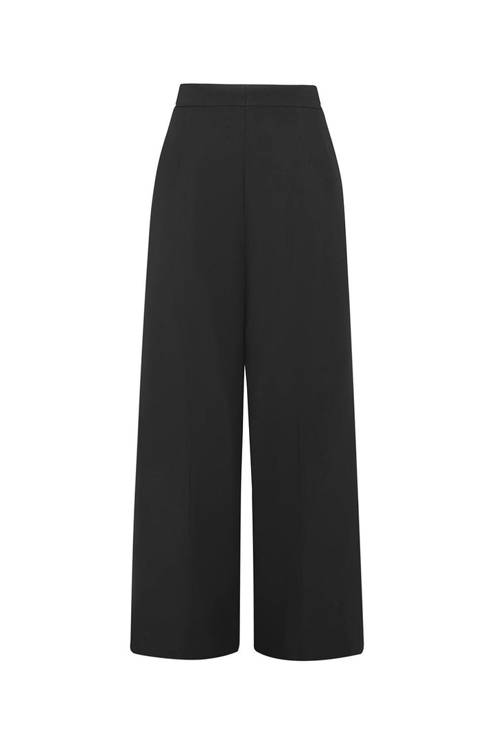 Blaire Straight Basic Polyester Floor Length Pants - MEAN BLVD