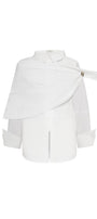Blaire Straight Cuff Sleeved Poplin Shirt - MEAN BLVD