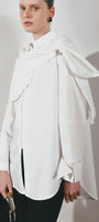 Blaire Straight Cuff Sleeved Poplin Shirt - MEAN BLVD