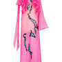 Blooming Straight Flower Applique Organza Crepe Floor Length Ao Dai - MEAN BLVD