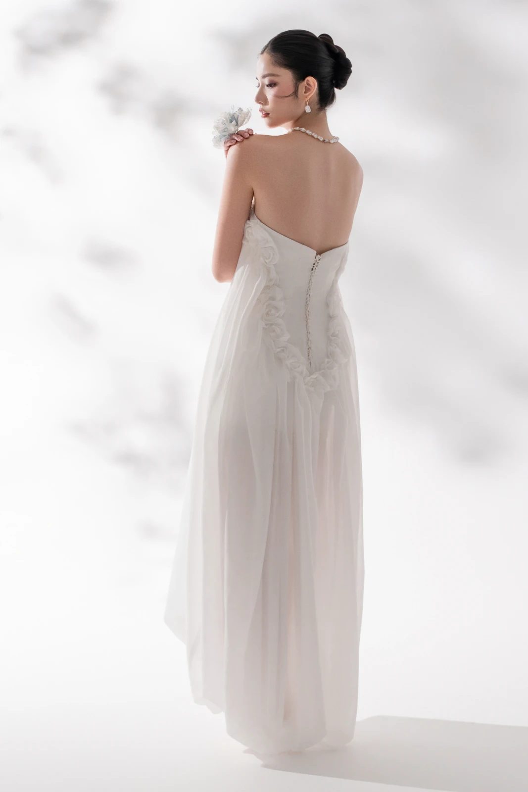 Breeze Ruffle Trim Maxi Dress - MEAN BLVD