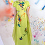Brilliant A-line Curved Neck Duchess Satin Ao Dai - MEAN BLVD