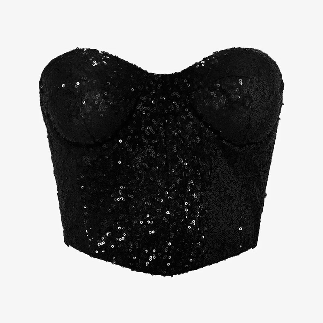 Thelia Sequin Top - MEAN BLVD
