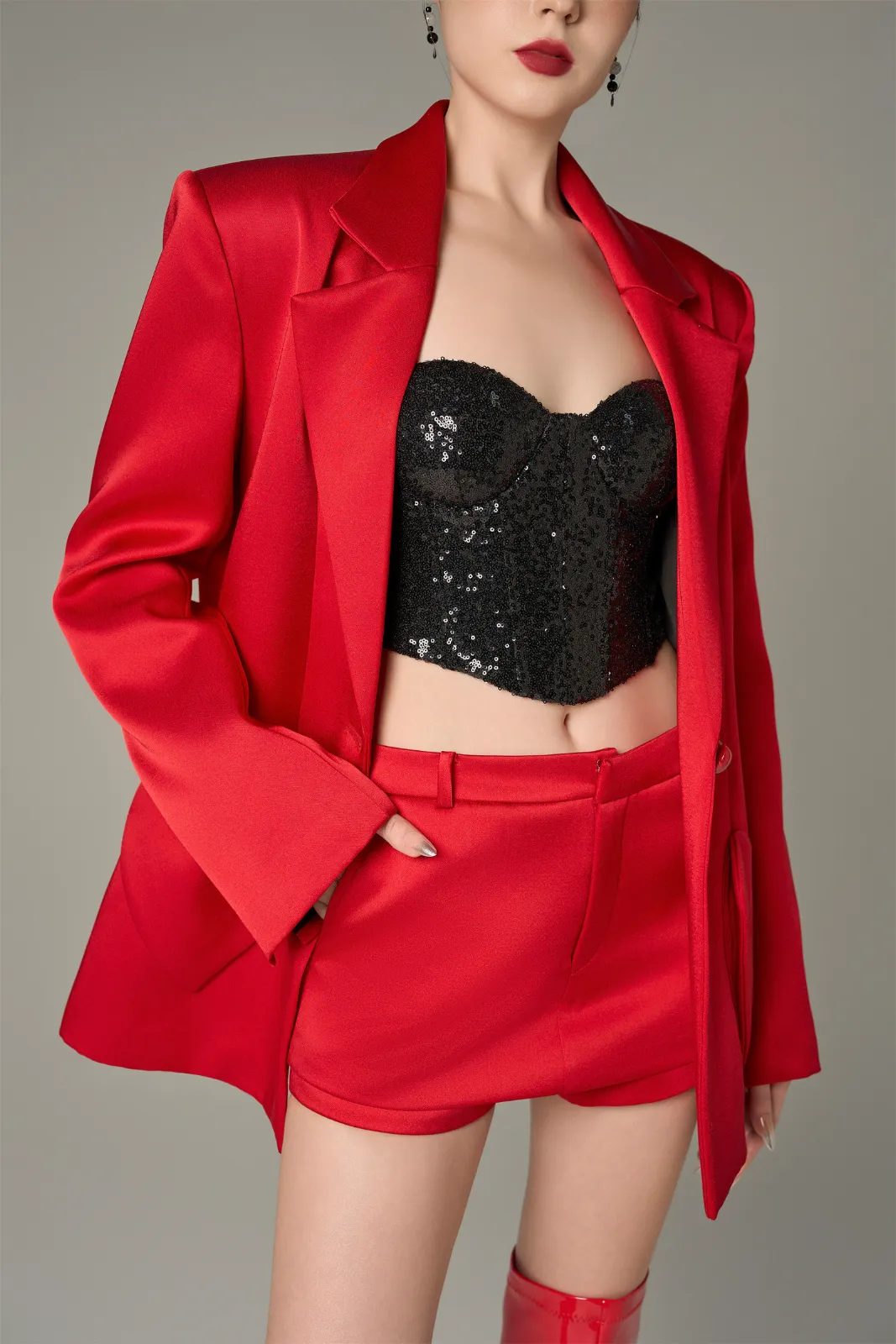 Thelia Sequin Top - MEAN BLVD