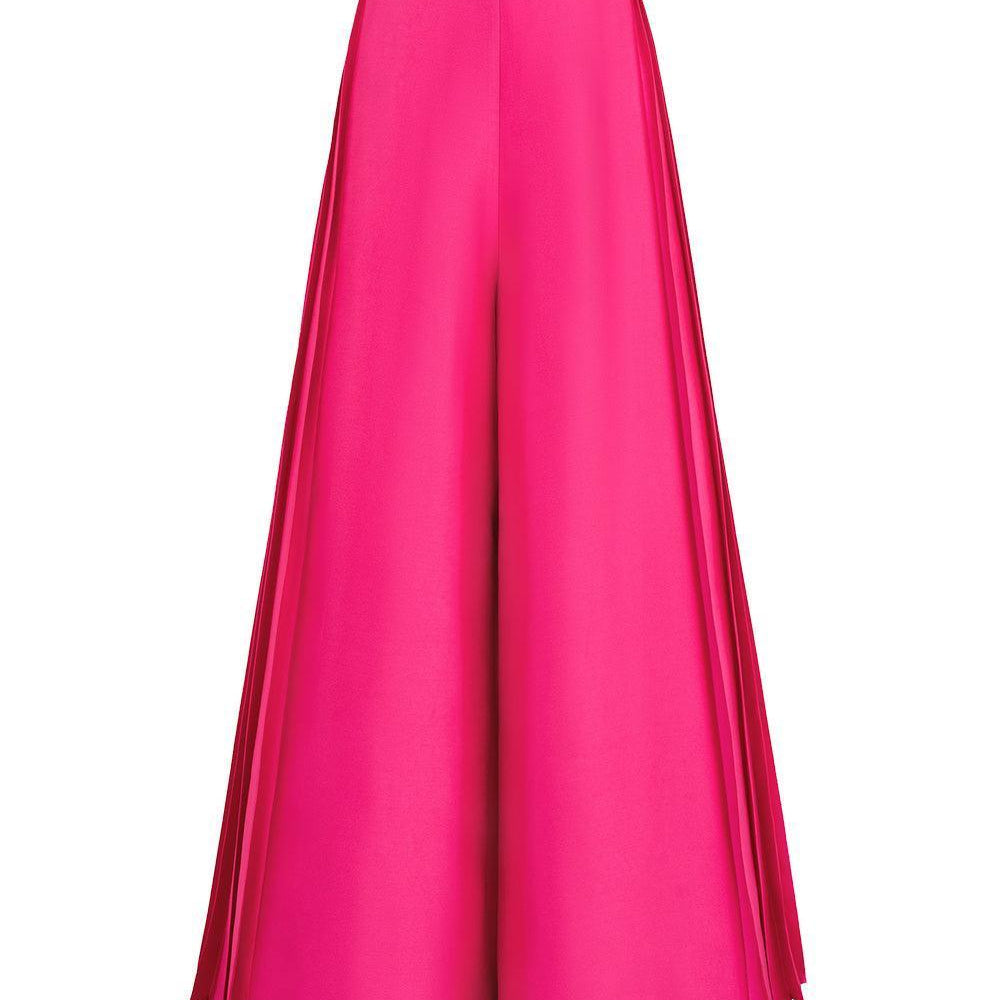 Butterfly Flared Extended Flap Cotton Ankle Length Pants - MEAN BLVD