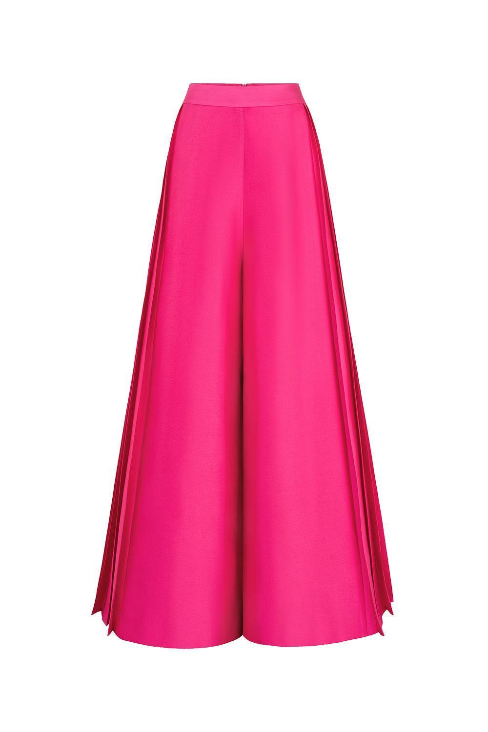 Butterfly Flared Extended Flap Cotton Ankle Length Pants - MEAN BLVD