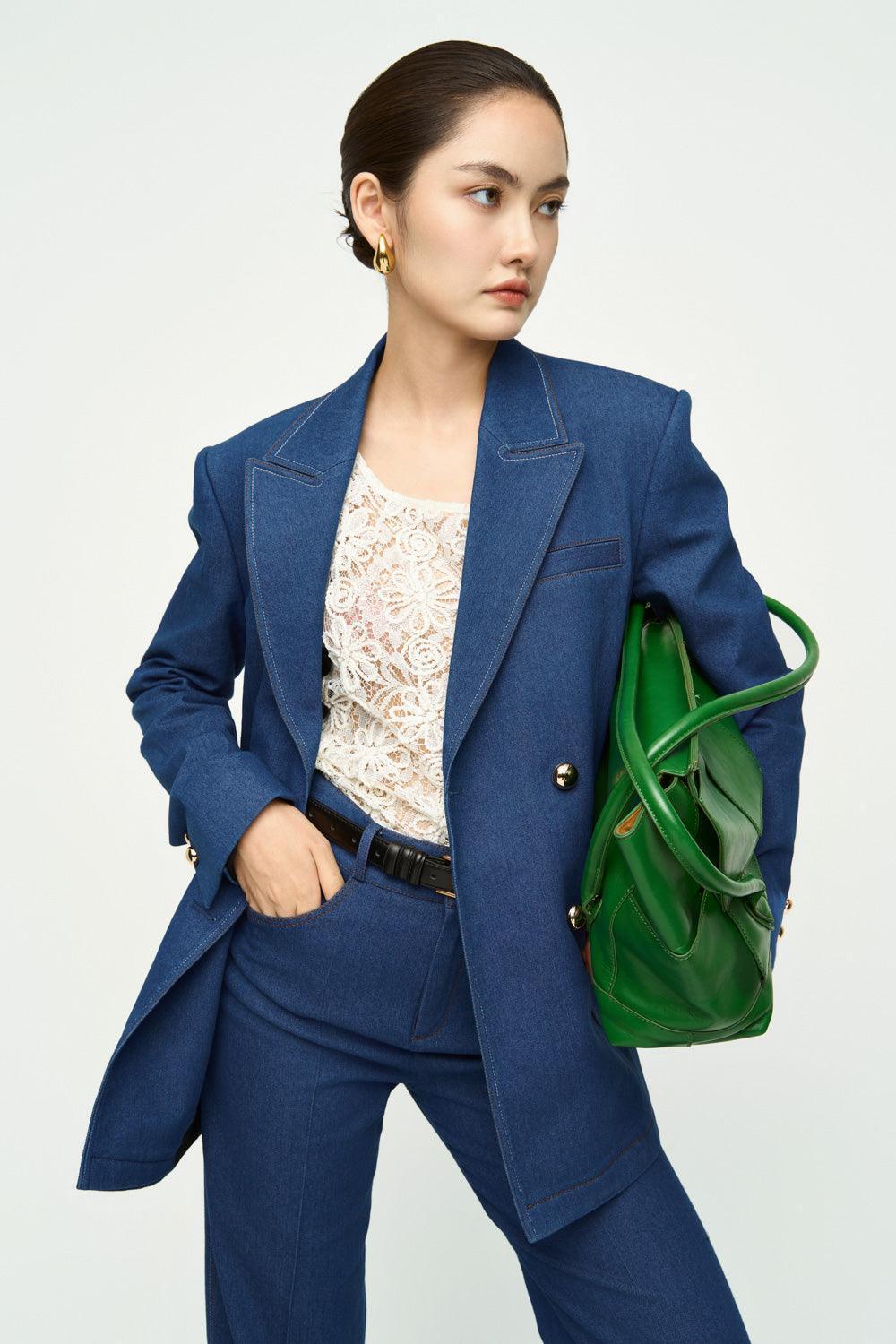 Cady Bodycon Round Neck Lace Top - MEAN BLVD