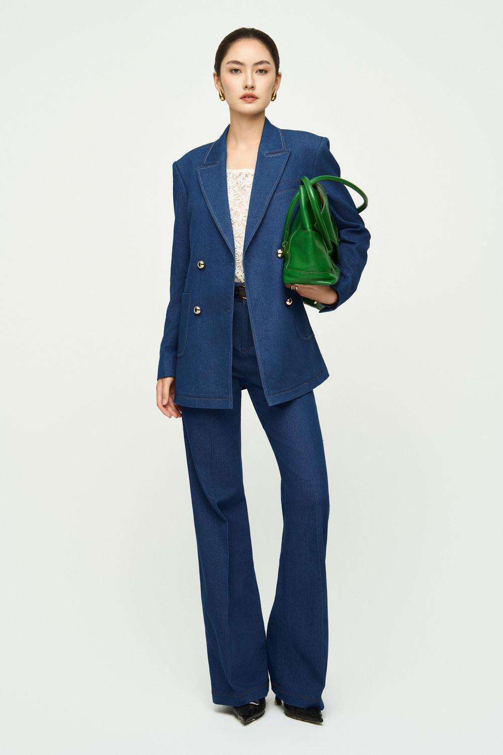 Cady Bodycon Round Neck Lace Top - MEAN BLVD