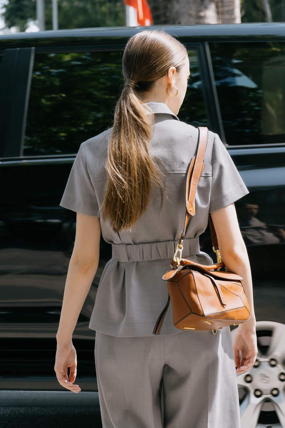 Caelie Straight Patch Pocket Wool Shirt - MEAN BLVD