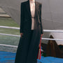 Camila Straight Peak Lapel Wool Blend Trench Coat - MEAN BLVD