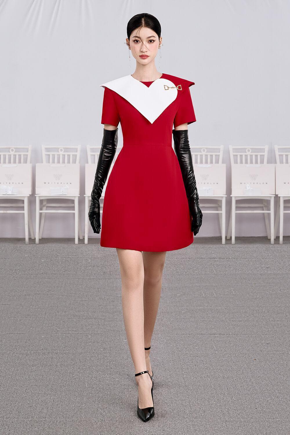 Candy Cane Faux Leather Gloves - MEAN BLVD