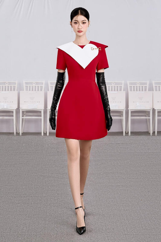 Candy Cane Faux Leather Gloves - MEAN BLVD